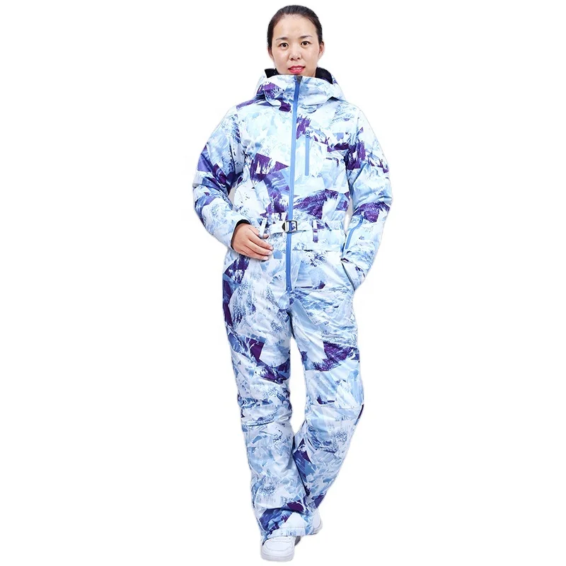Traje De Nieve De Una Pieza Para Mujer,Traje Ajustado De Esquí Para  Adulto,Tecnología Espacial - Buy Una Pieza De Traje De Esquí De Las Mujeres, Traje De Esquí Traje De Fuerte Mujer,Traje De