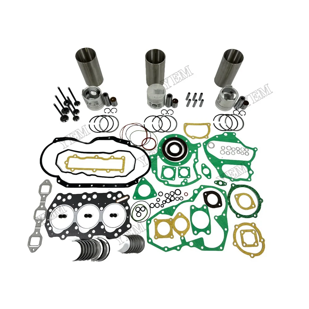 Overhaul Kit With Valves Fit for Mitsubishi S3Q2 Engine 4