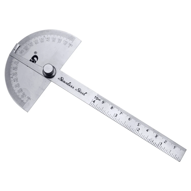 
Wholesale Measurement Universal Metric Angle Circle Ruler Device Protractor 