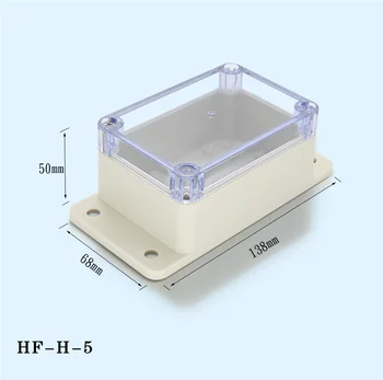 Customized Manufacture Abs Plastic Electronics Wall Mount Enclosure Transparent Cover Outdoor Waterproof Junction Boxes Casing