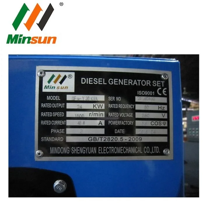 YandDong 3 Phase Small Power Generator Diesel Silent Home Use 20kva 16kw Electric Generator Price Diesel Generator Set