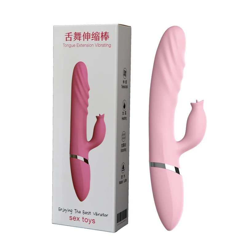 Stoender Rabbit-Vibrator mit 3 Sto- und 10 Vibrationsmodi G-Punkt- und  Klitoris-Stimulator fr Frauen und Paare Silikon-Sexspielzeug