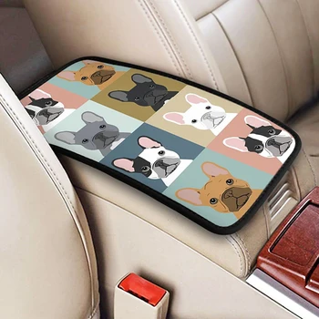 Wholesale Universal Truck Arm Rest Covering Handrail Box Cushion Anime Car Auto Center Console Cover Armrest Pad