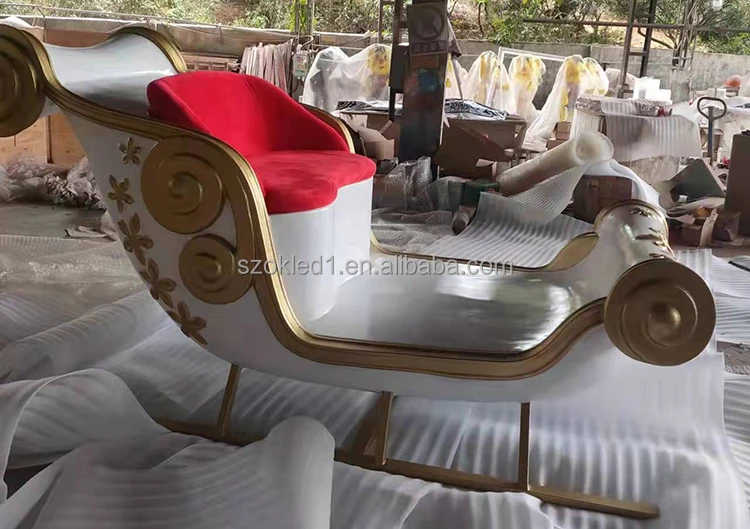 Fiberglass Santa Sleigh,Life Size Santa Sleigh For Sale,Life Size Santa Sleigh Four Sale Buy