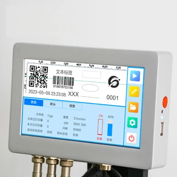 QR ccode on boxes CE Certification Inkjet Code Printing Machine quick drying ink printer