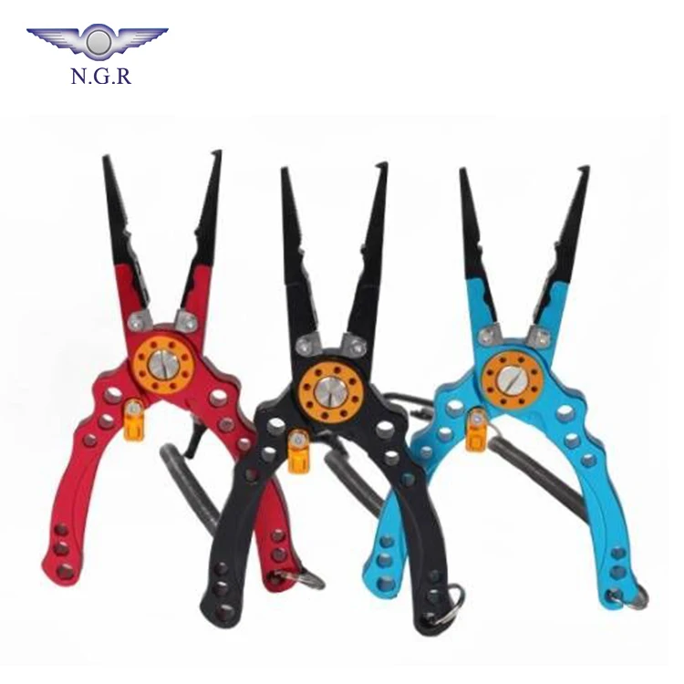 Wholesale Top Quality Aluminum Fishing Pliers with Sheath
