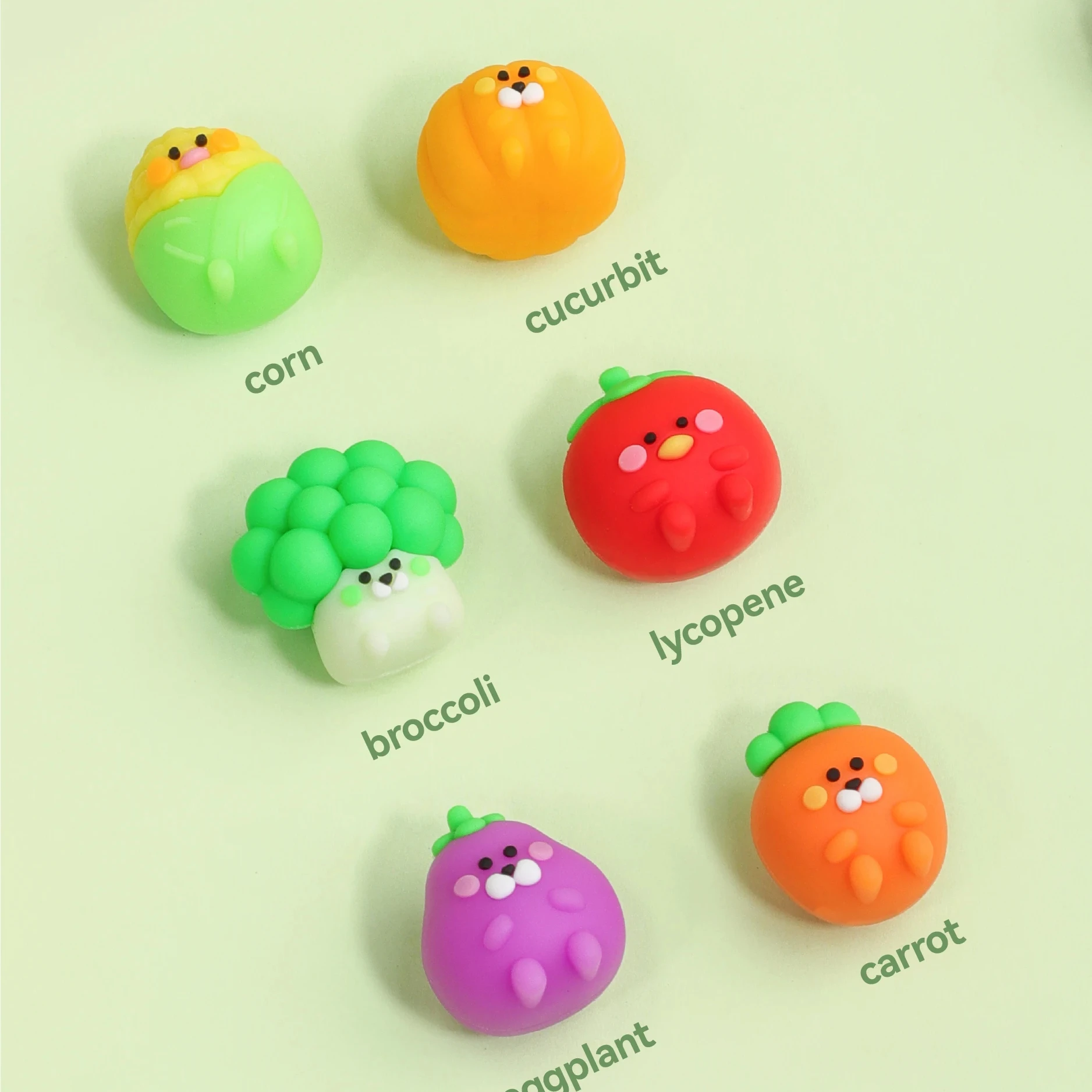 KUKI 3D cute fruit shaped eraser fashion school stationery cute eraser ...