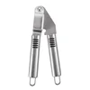 Silver Garlic press