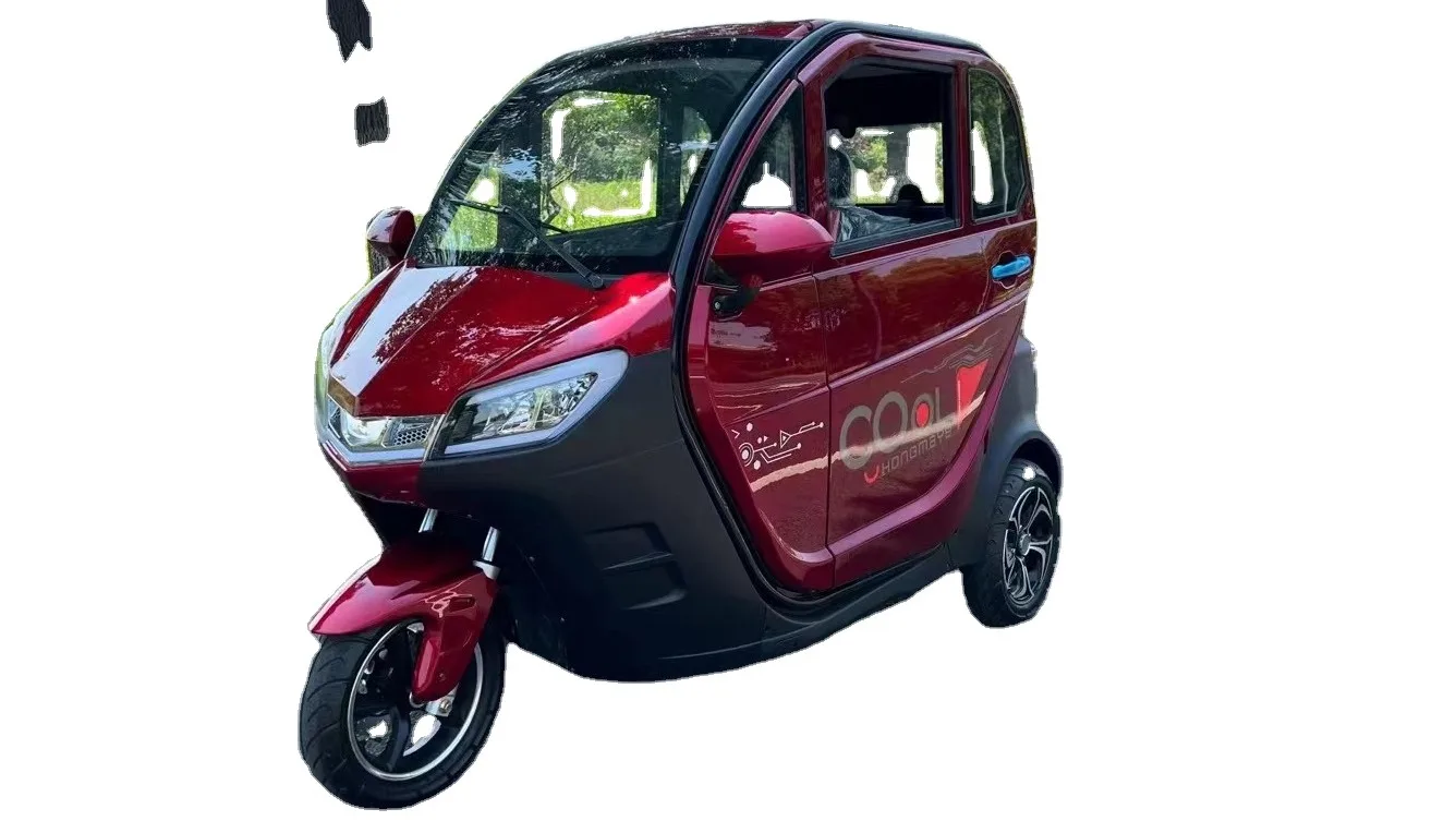 Household Electric Tricycle Fully Enclosed Electric Scooter With Eec ...