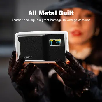 VILTROX 08X 6000mAh RGB Video Light App Control on Camera Video Light All Metal RGB Portable LED Photography Lighting detail image
