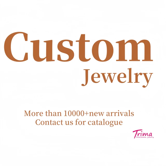 Jewelry custom manufacturer ODM/OEM TRIMA  jewelry strength witness 20 years