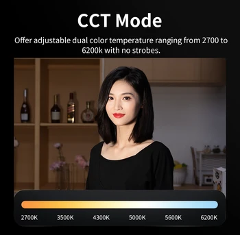 ZHIYUN FIVERAY M40 40W Mini LED Video Light 2700K ~ 6200K Pocket Light for Studio Photography Live Streaming Vlogging Portrait detail image