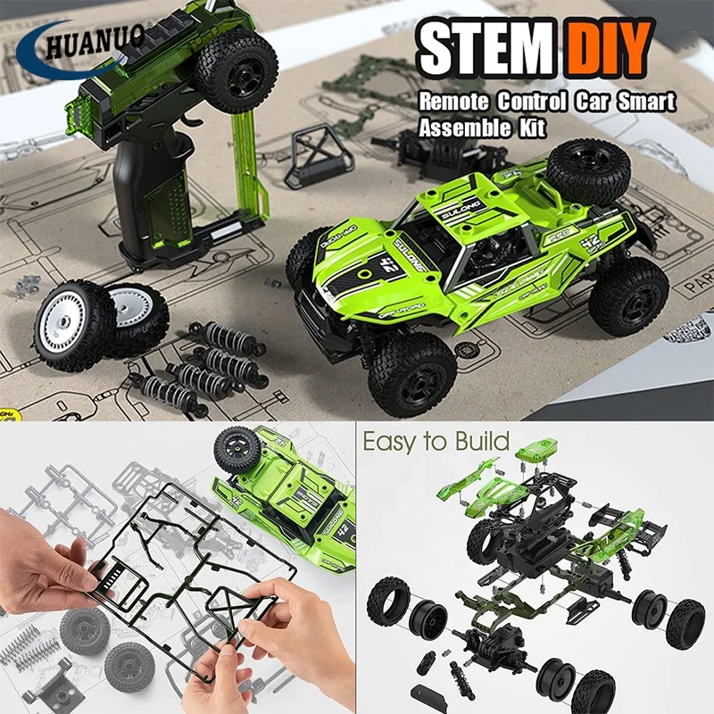 DIY RC Car Building Kits - 1:18 Scale Remote Control Cars