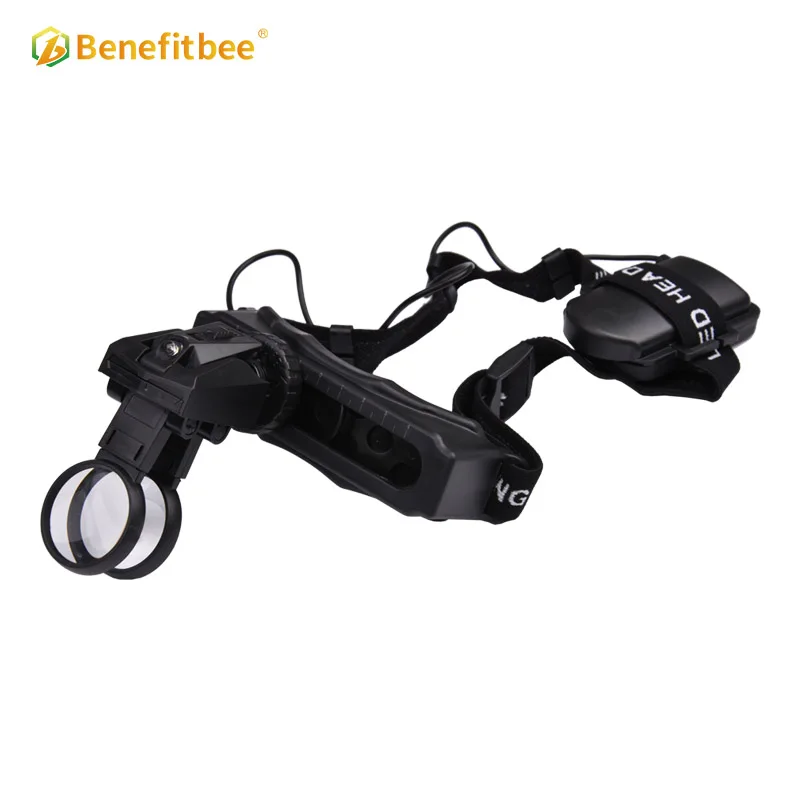 Headband Glass Magnifying 5X 8X 13X 15X 20X 28X with Led Light
