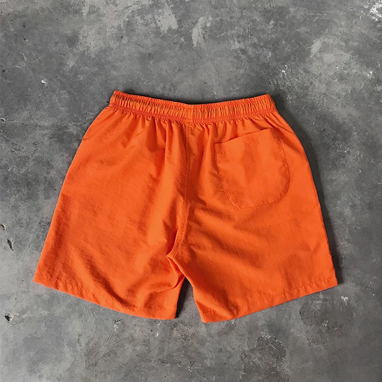 Summer Sweat Gym Customized Logo Blank Shorts Mens Wholesale Polyester ...