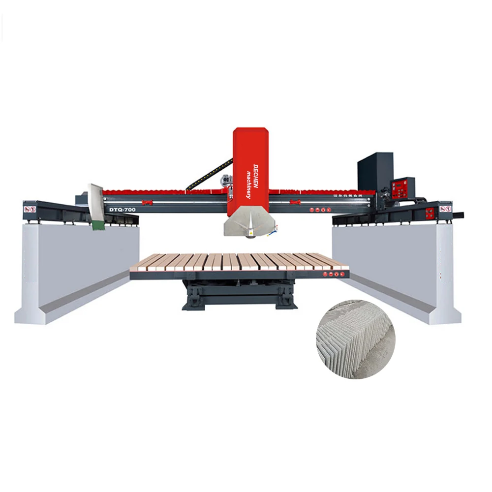 Machine for Cut Natural Stone Used Pavoni Cutting Industrial Machines