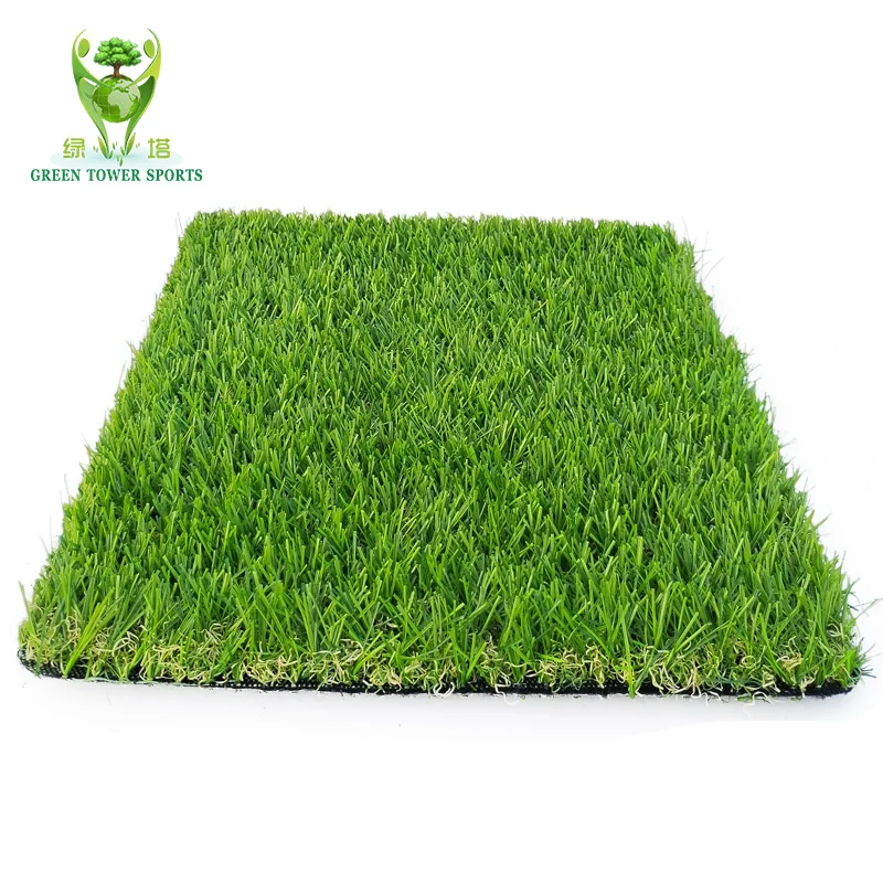 Custom Size 2025 New Design Cheap Natural Decorative Synthetic Grass for Garden and Landscaping Artificial Grass