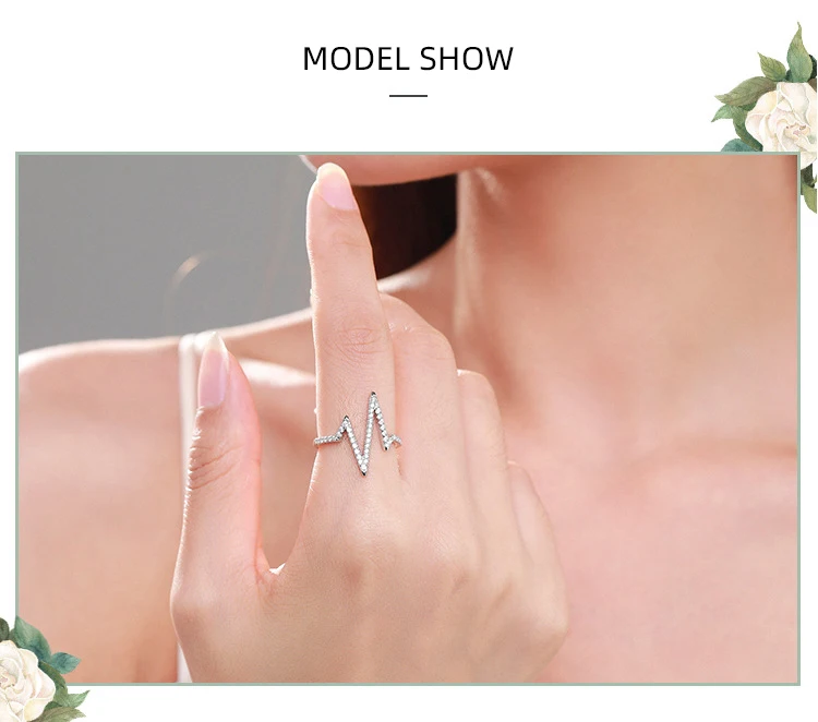JZ1526 Hot Sale 925 Sterling Silver Delicate Bling Diamond
