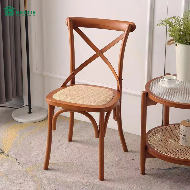 Shop Our Factory Wooden Stackable Cross X Back Chairs