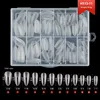 240PCS semi-frosted nail tips 11#
