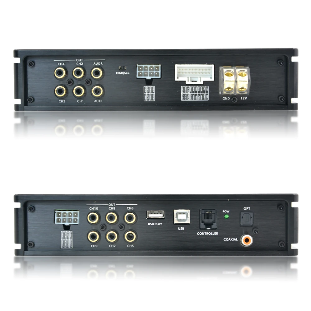 Professional Modification Of Audio System High Quality 8 In 10 Out Dsp