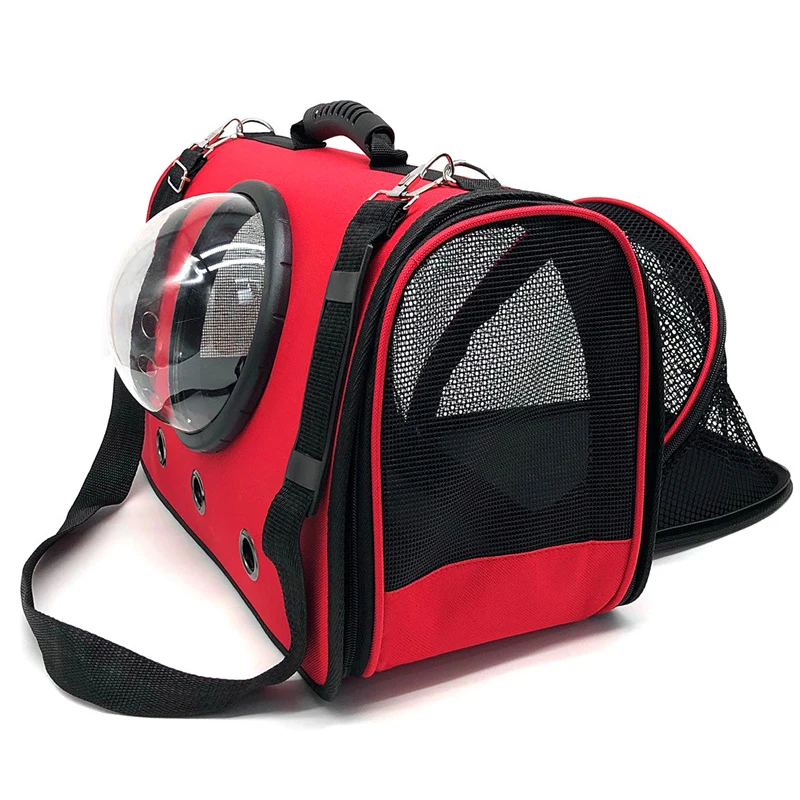 cat bolsa with window