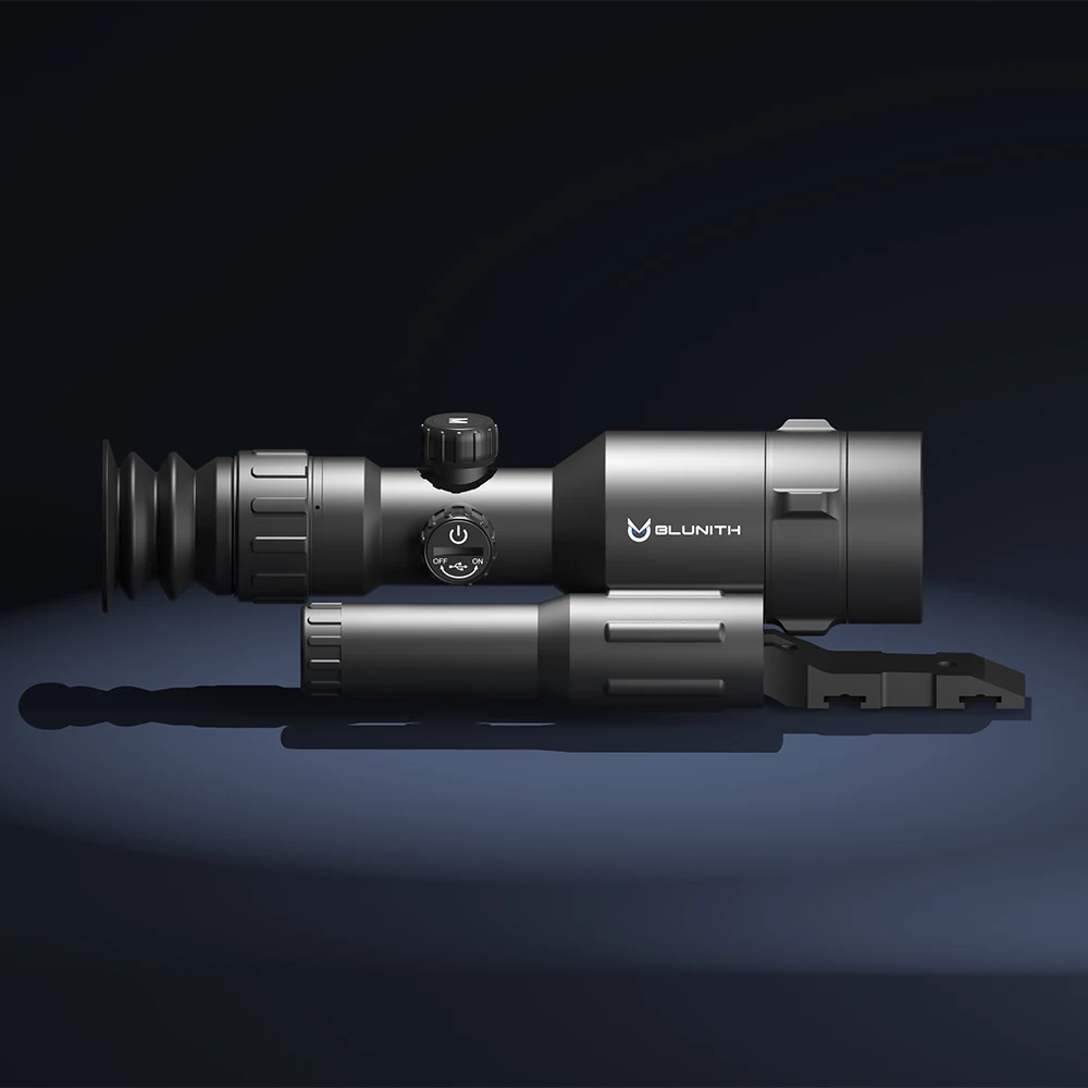 Thermal Imaging Scope for Hunting Mounted Long Range Spotlight Night Vision Scope 640 Core Thermal Imaging Device
