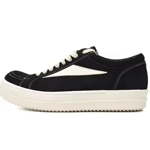 Top Quality Men's Designer ROO Low Top Sneakers Women's Breathable Chunky New Fashion Black Shoes