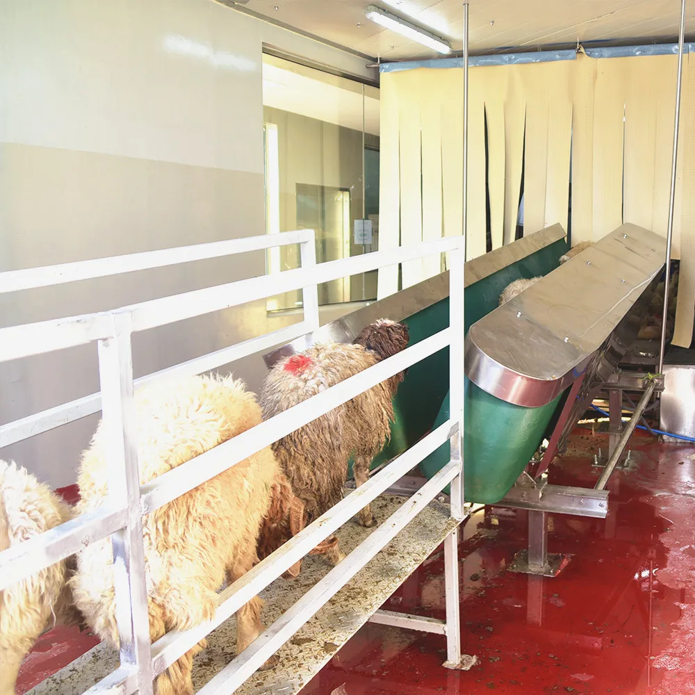 Sheep Slaughter Meet Goat Skin Removal Machine Livestock Stripping Equipment