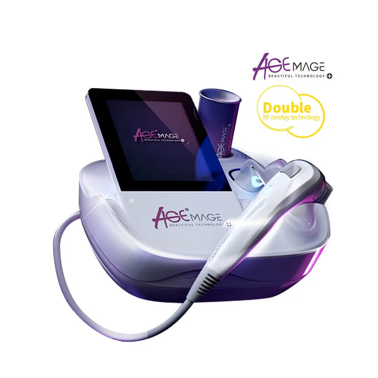 Non Surgical Double Rf Technology Agemage Rf Monopolar Radio Frequency Face Lifting Skin Rejuvenation Cooling Heating Equipment