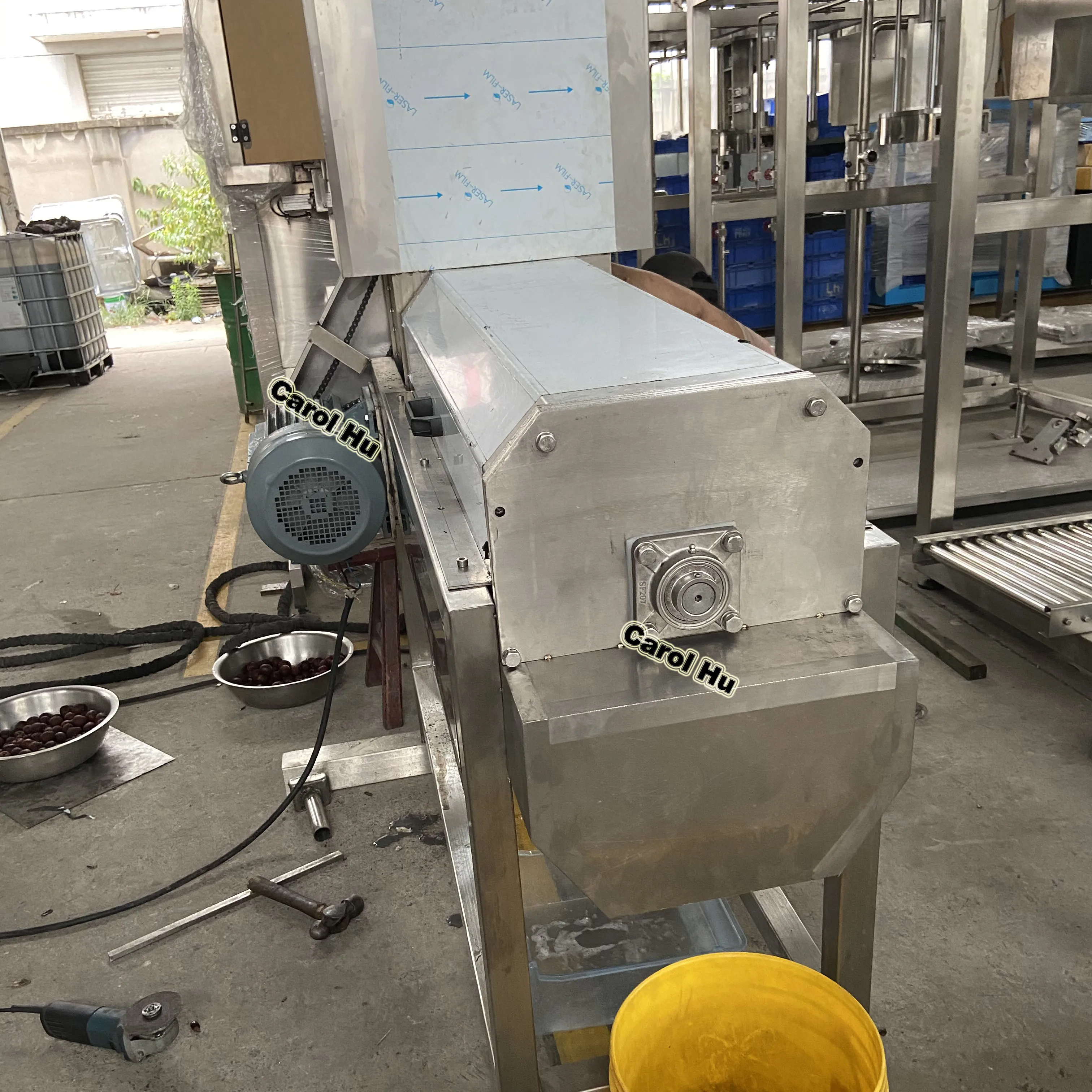 Low Price Fresh Lychee Longan Peeler Peeling Machine for Making Juice