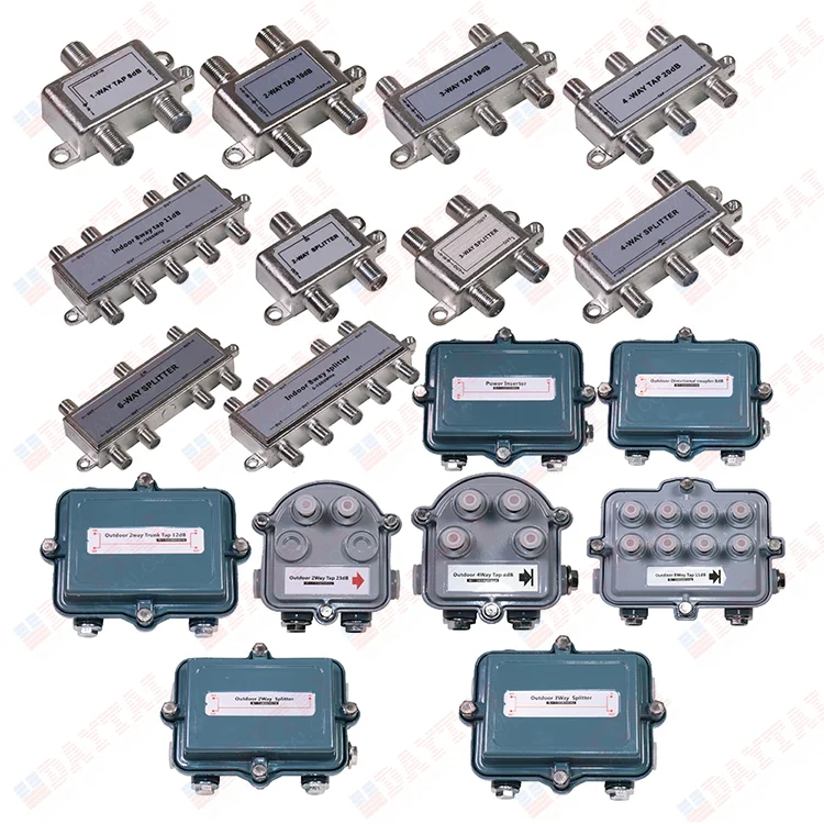 5-1000Mhz 10A Power Pass UNEF 5/8" Port CATV Outdoor Regal Type Power Inserter