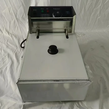 Commercial deep fryer electric with timer control electric fryer single tank deep fryer electric single