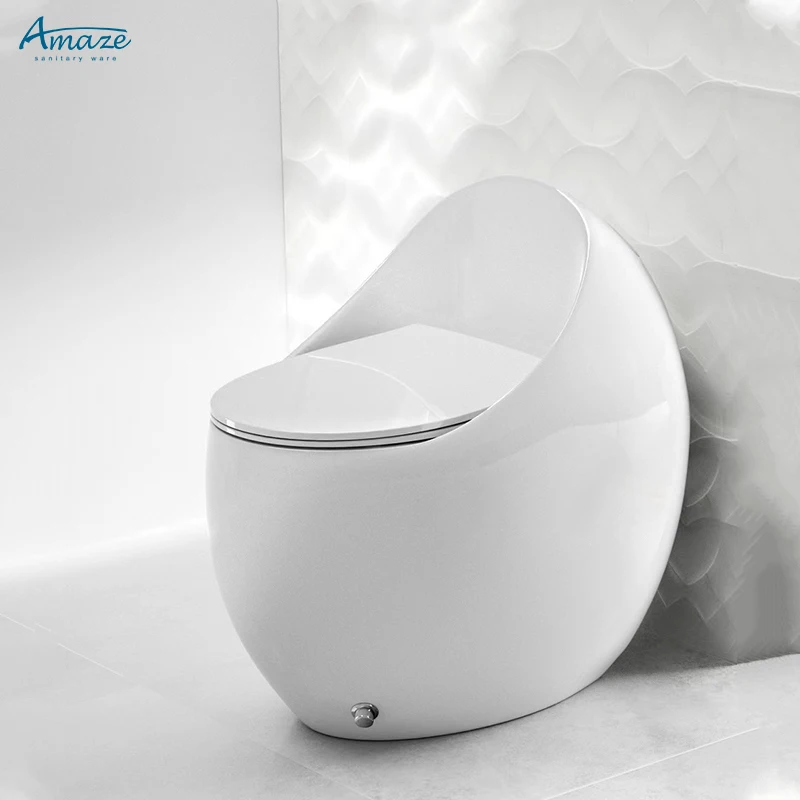 Siphonic new design wc sanitary ware floor mounted water closet toilet bowl bathroom ceramic one piece toilet commode