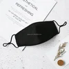 Black cotton face mask