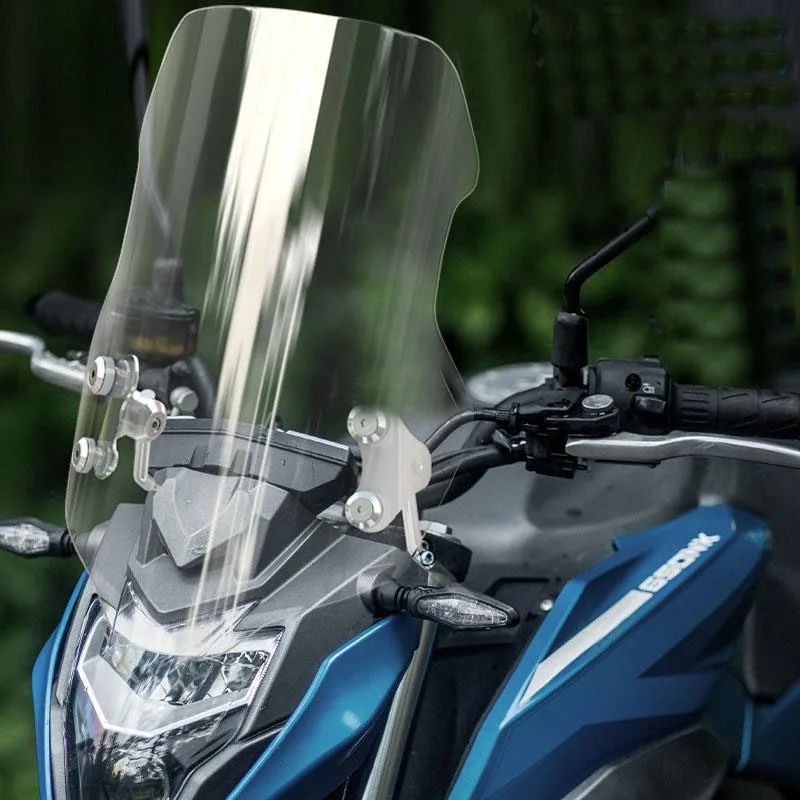 Blanc  Pare-brise De Moto Universel, Déflecteur, Protection Pour Keeway Superlight 125150200~p129735017