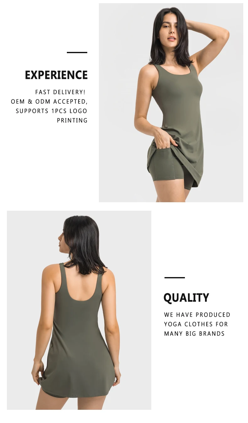 Wholesale Sports Outdoor Yoga Clothes With Chest Pad High Elastic