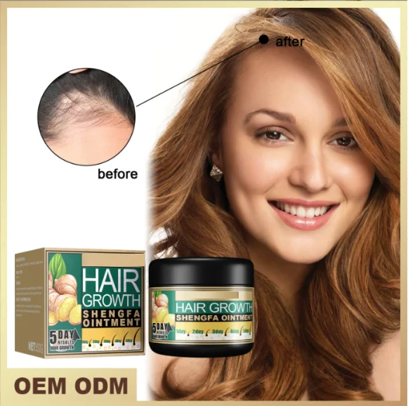 5 days serum hair growth wax oem private label 30g tin box