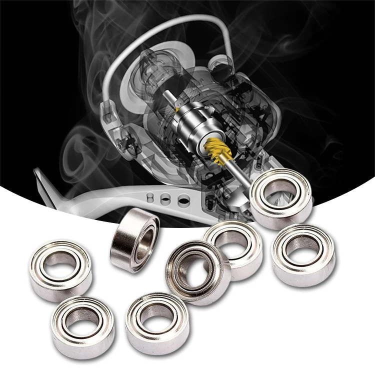 MR104 ZZ Miniature Deep groove Ball Bearings 4*10*4mm L-1040 ZZ Fishing Reel Micro Ball Bearing MR104 ZZ Miniature Deep groove Ball Bearings 4*10*4mm L-1040 ZZ Fishing Reel Micro Ball Bearing