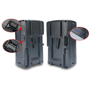 Kingma Professional High Capacity 13200mAh 190Wh BP-190W V Mount V Lock Battery for Sony Camcorder Video Camera detail image
