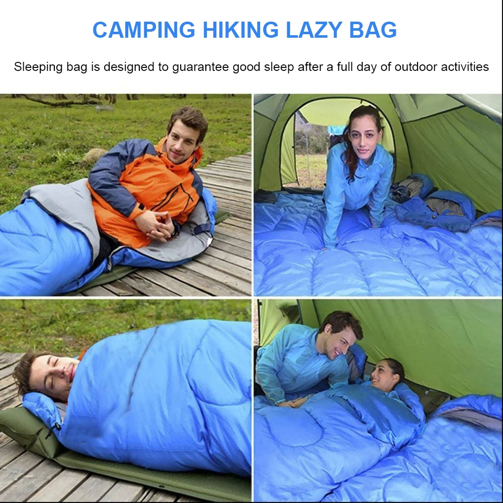 Sleeping Bag Ultralight Camping Waterproof Sleeping Bags Thickened Winter Warm Sleeping Bag