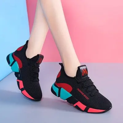Qt004 African Ladies Sneakers Comfortable Sport Casual Women Running Shoes  - Buy Women Running Shoes,Casual Running Shoes,Shoes Running Sport Product  on 