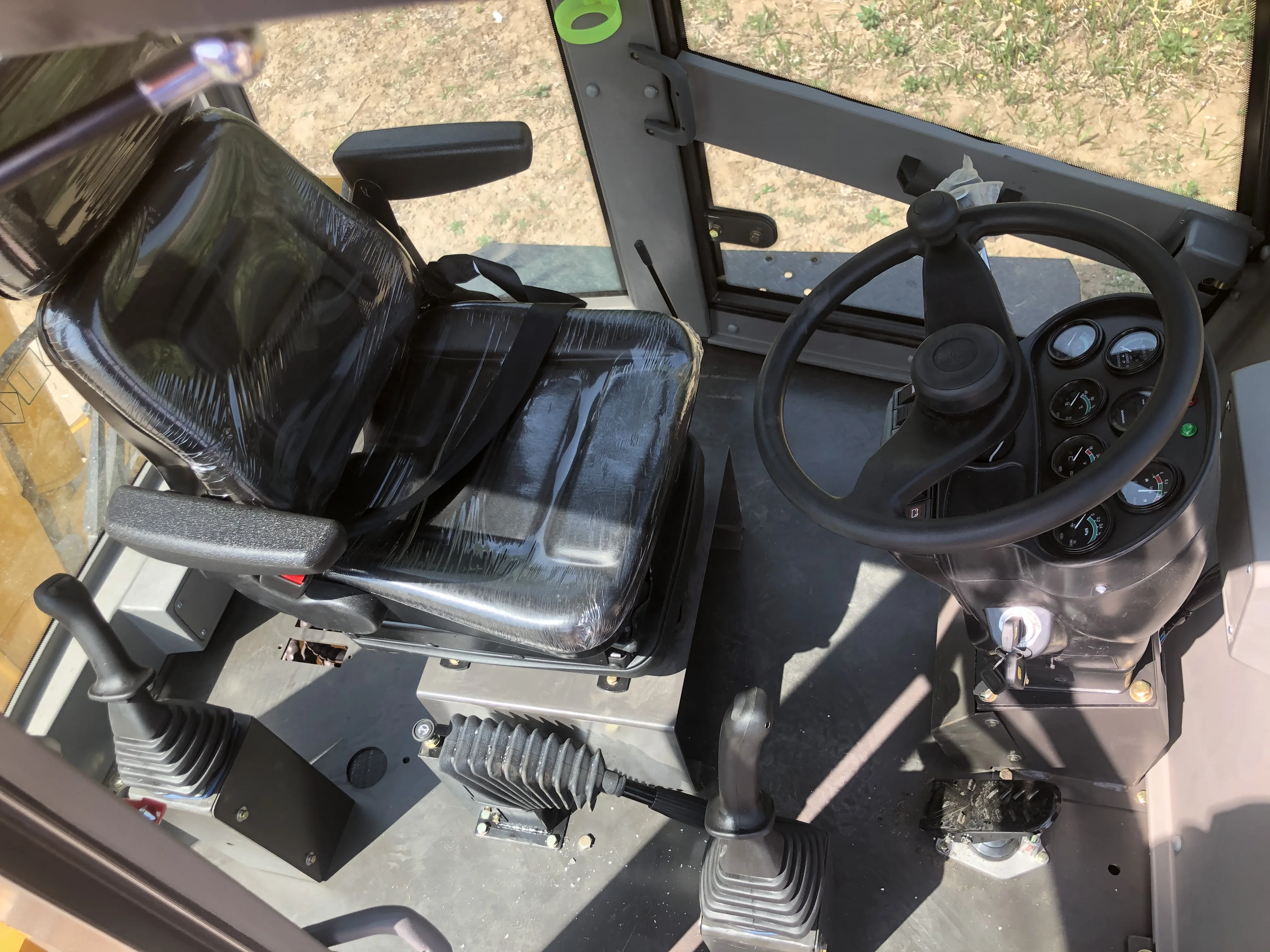 Good Quality 8ton Loader Backhoe with 1m3 Bucket SAM388