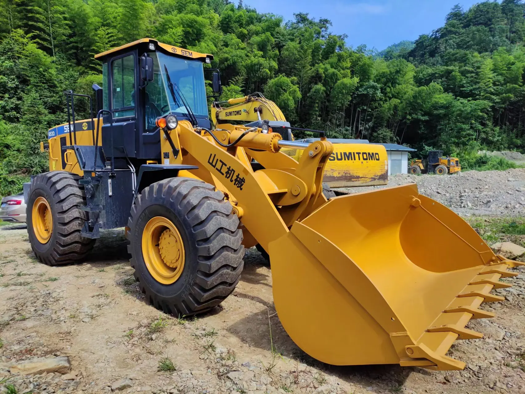 Sem636D Wheel Loader with Weichai and Engine 3ton Sem 636D 630b 632b Wheel Loader