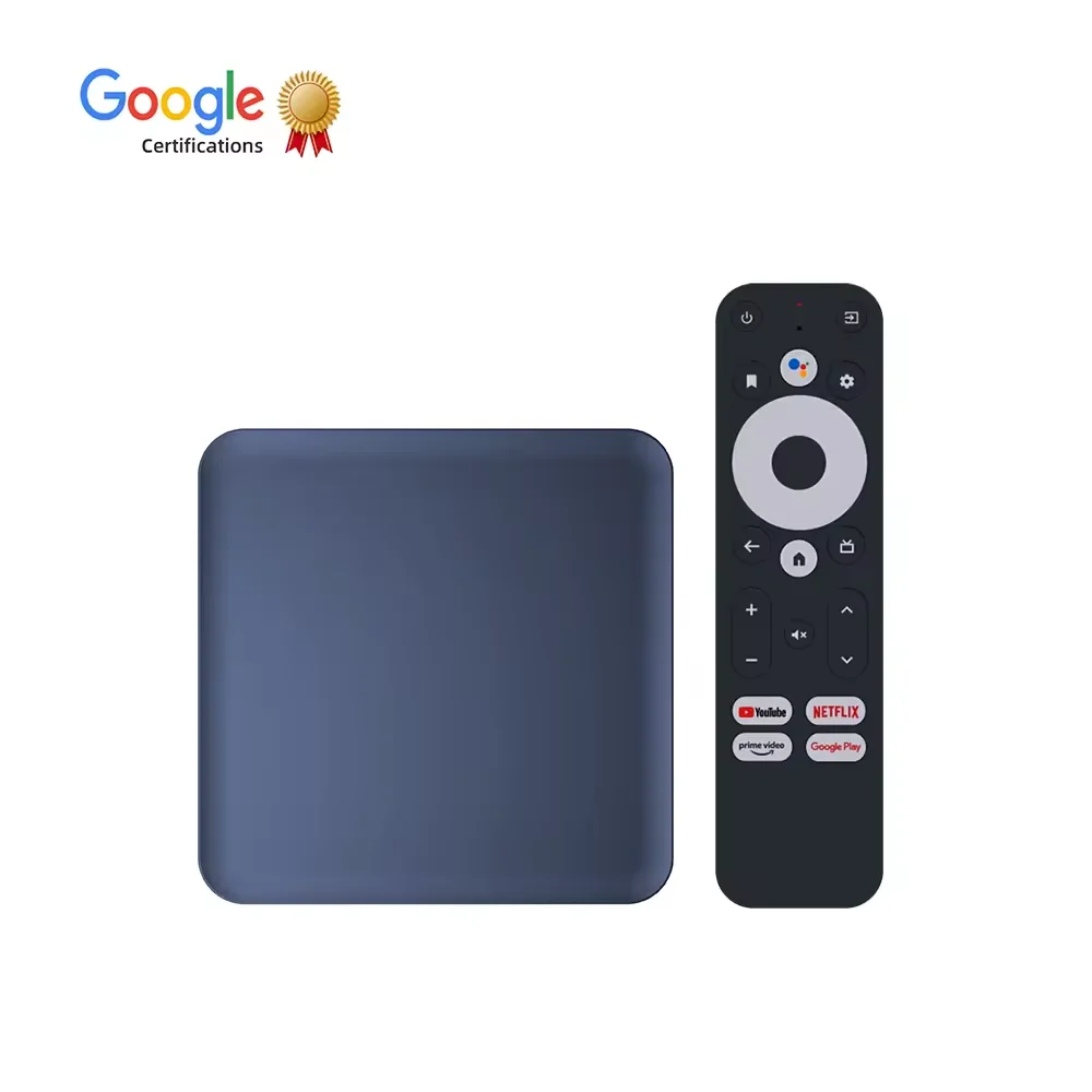 Google Certified 4K TV Box Android 12 - Smart TV Experience