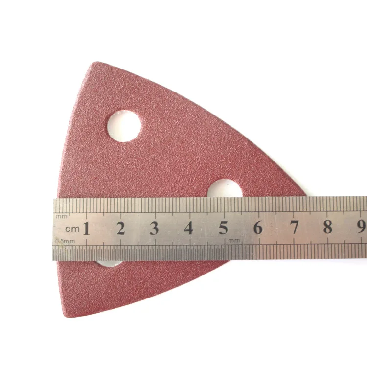 Triangular Sandpaper Square Red Sanding Disc Buy Square Red Sanding