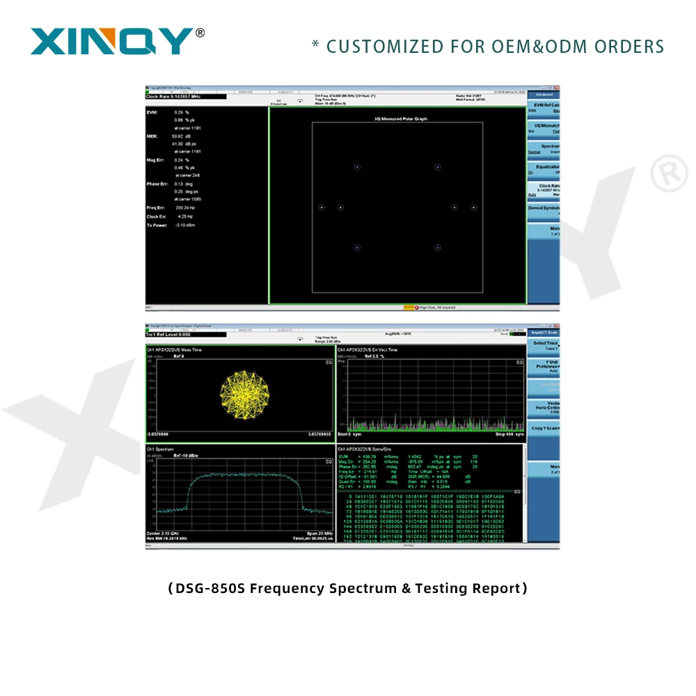 XINQY 850S DTV Modulation Card - Precision & Custom Support