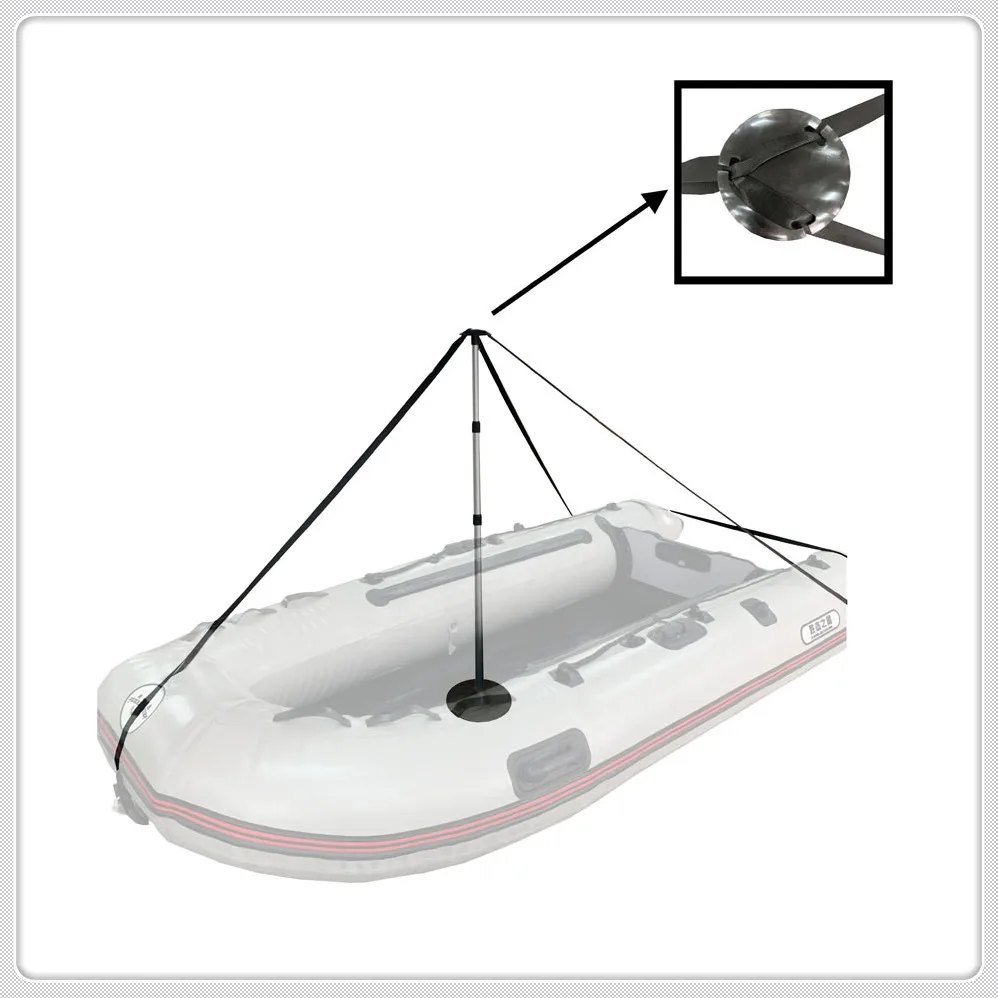 Qiyun Telescoping Aluminum Boat Hook For Cover Support System And Boat
