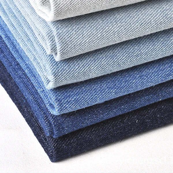 Shaoxing текстиль горячая Распродажа дешевая цена 12 Oz Тяжелая тянущаяся синяя джинсовая ткань