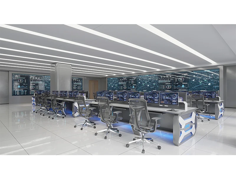 Air Traffic Real-time Data Control Room Console